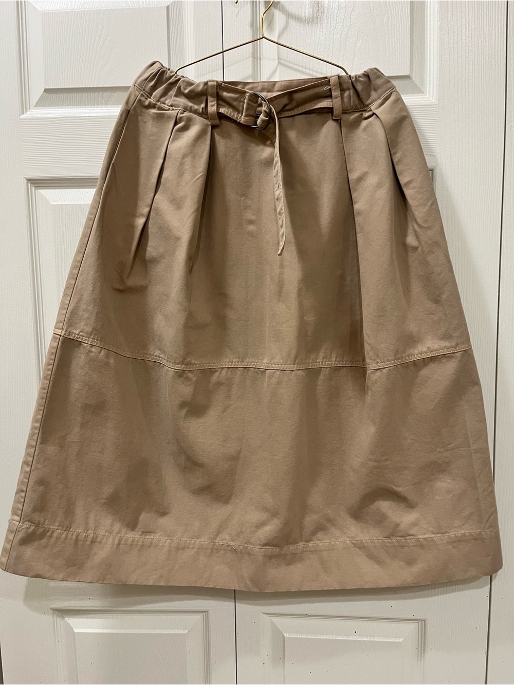 Sea New York Giselle khaki skirt.